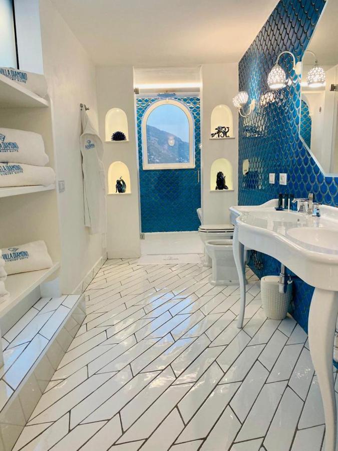 Villa Diamond Luxury Suite Позитано Екстериор снимка
