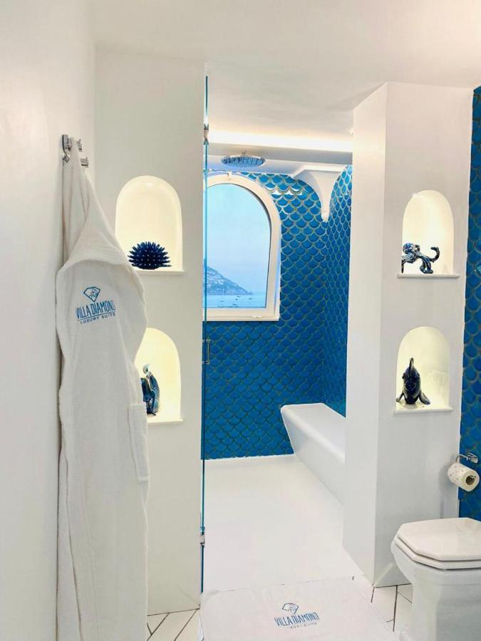Villa Diamond Luxury Suite Позитано Екстериор снимка